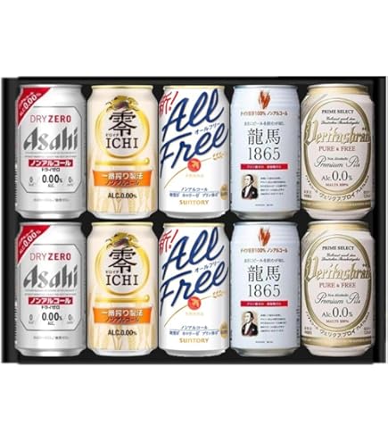 Amazon.co.jp: ノンアルギフトセット Fセット ノンアルコールビール 12